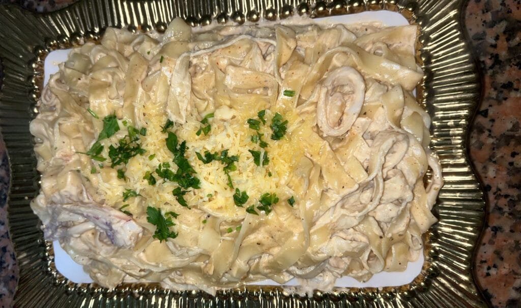 Creamy Garlic Shrimp Pasta