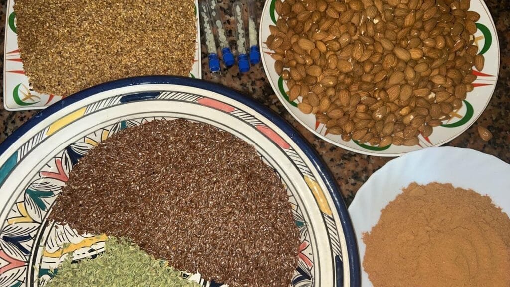Ingredients for Moroccan Sellou Recipe