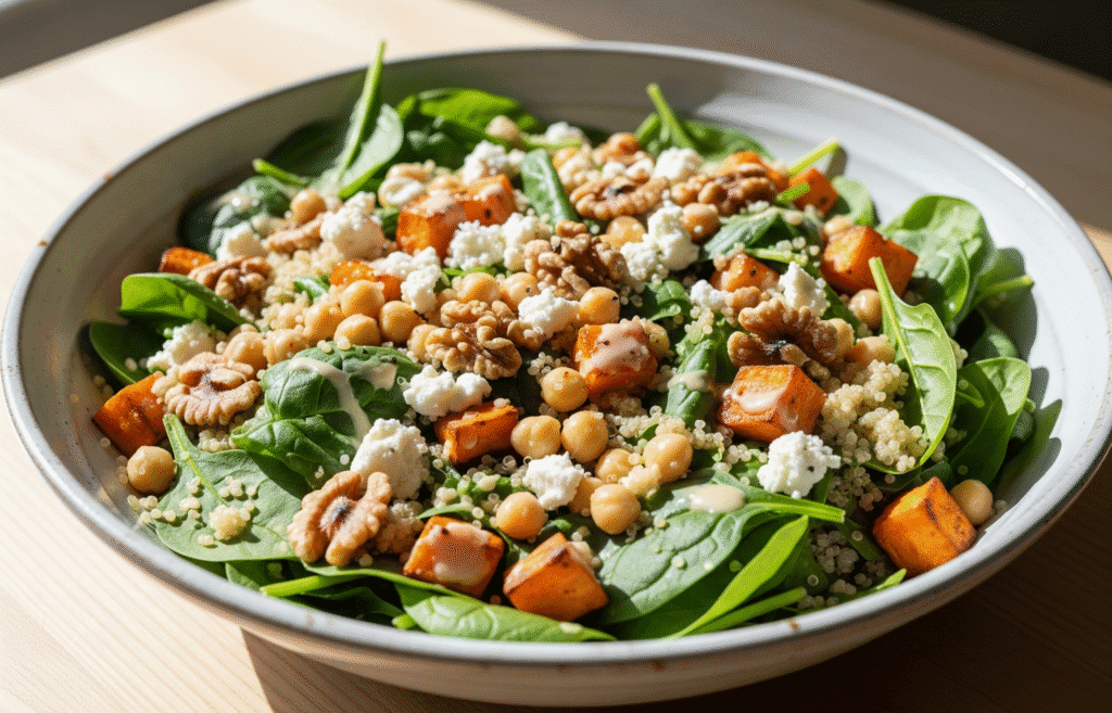 Quinoa Spinach Power Salad