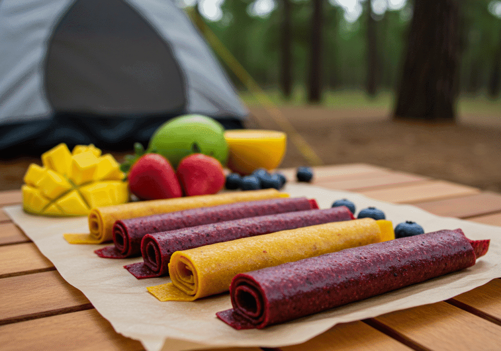 Dehydrator-Free Fruit Leather Roll-Ups