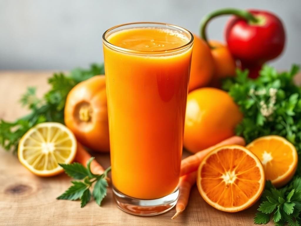 Carrot and Ginger Juice