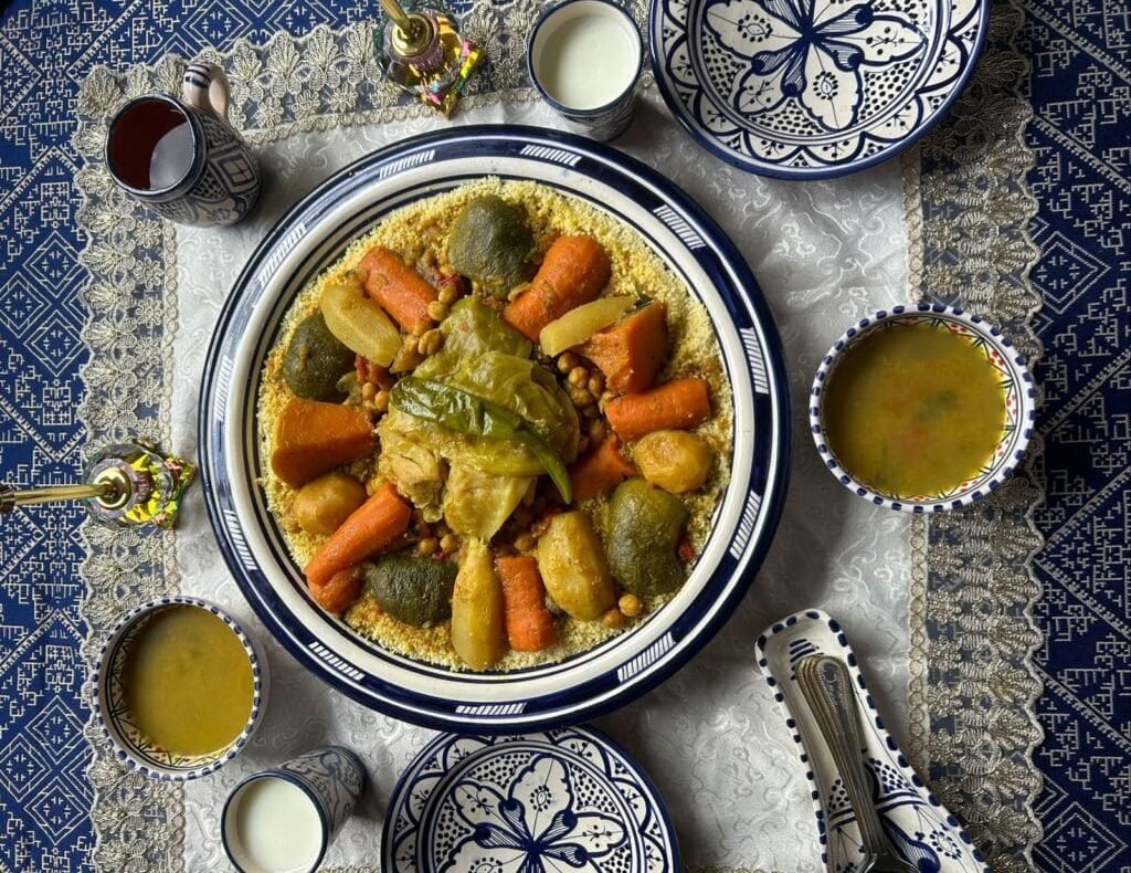 Moroccan Couscous final dish